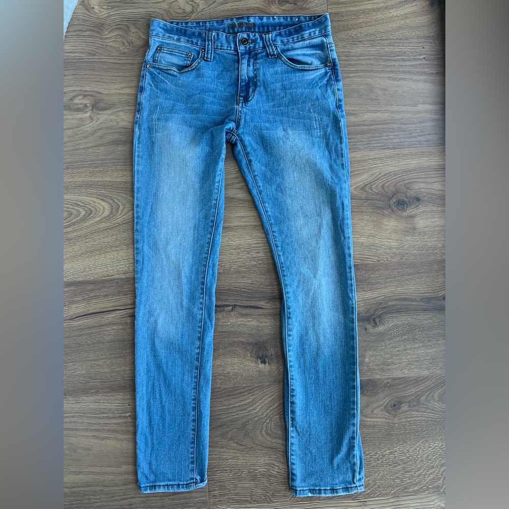 Carbon Jeans | Men’s Mid Rise Slim Straight Freedom Flex Jeans size 30/32